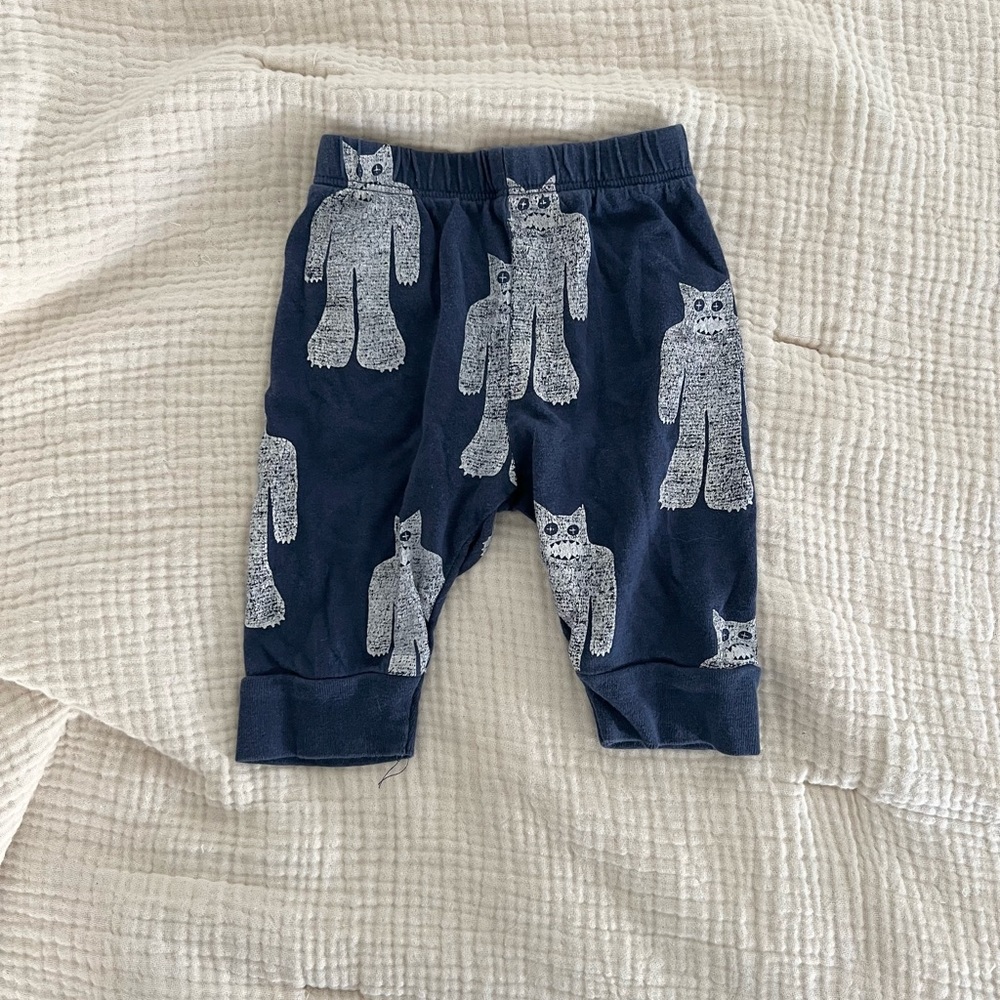 Munster Baby Monster Pants Size 0-3 Months